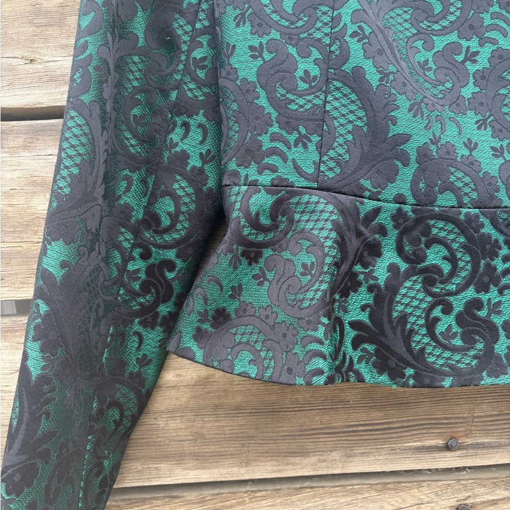 Bianca Nygård Brocade Jacket Sz 8 - Picture 5 of 13